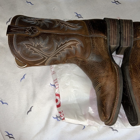 Ariat ATS Advance torque stability western QuickDraw square toe size 9D boots - Picture 14 of 16